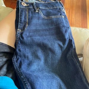 Abercrombie kids size girls 15/16 super skinny dark wash jeans